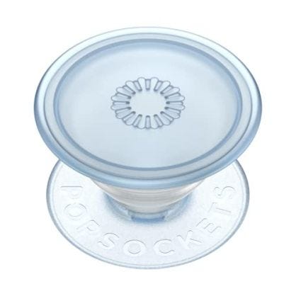 PopSockets: PopGrip Plant - Soporte y Agarre Extensibles Hechos de Materiales Vegetales con un PopTop Intercambiable para Smartphones y Tabletas - Ice Blue