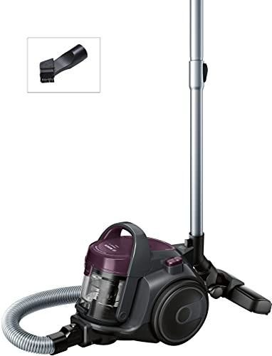 Bosch BGC05AAA1 GS05 Cleannn Serie | 2 Aspirador sin bolsa, 700 W, color violeta y gris, 314 x 268 x 381 mm