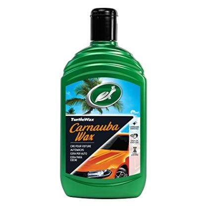 Sparco Turtle Wax Cera líquida de carnauba para coche, protección y brillo, 500 ml, 52857