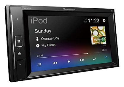 Pioneer DMH-A240BT - Reproductor Mulitmedia 2-DIN con Pantalla táctil de 6,2", Bluetooth, USB, Smartphone mirroring