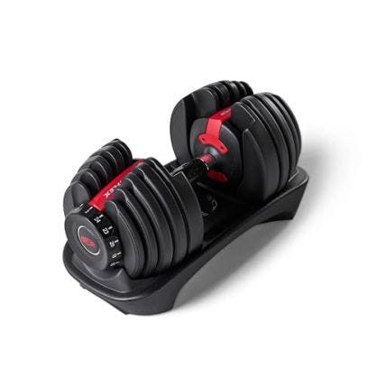 Bowflex SelectTech - Mancuernas ajustables (una sola pieza)