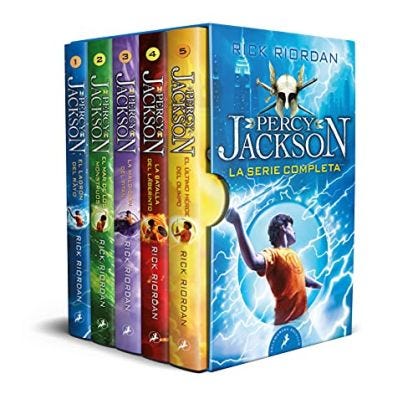 Percy Jackson y los dioses del Olimpo - La serie completa: (pack con: El ladrón del rayo | El mar de los monstruos | La maldición del Titán (Salamandra Bolsillo)